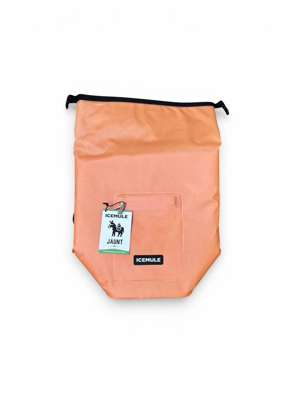 NEW ICEMULE Jaunt 15L Waterproof Backpack Cooler Orange Roll Top Insulated NWT